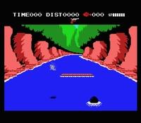 une photo d'Ã©cran de Penguin Adventure sur MSX